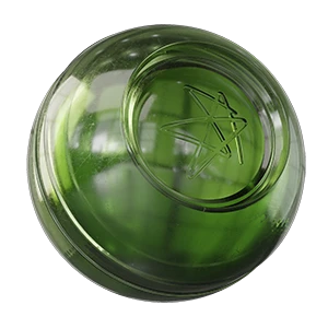 Material Acrylic Transparent Green Scratch